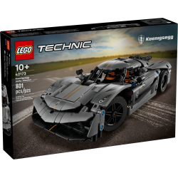 Klocki LEGO 42173 Szary hipersamochód Koenigseg TECHNIC